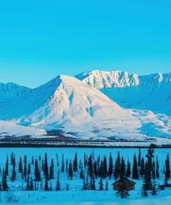 A beautiful view of Fairbanks