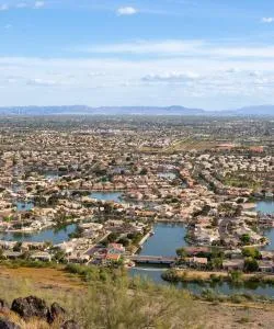 A beautiful view of Glendale.