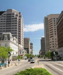 A beautiful view of Dayton serviced by James M. Cox Dayton International Airport.