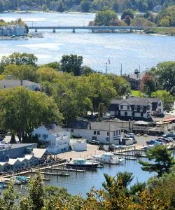 Een mooi uitzicht op Kalamazoo, in de buurt van Internationale luchthaven Kalamazoo/Battle Creek