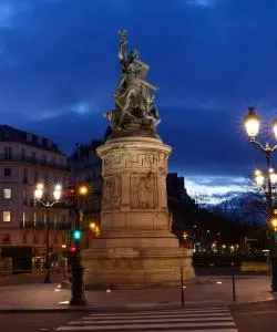 A beautiful view of Clichy