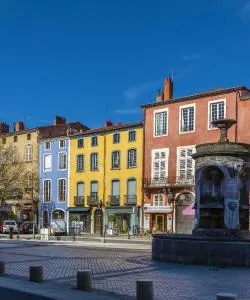 A beautiful view of Issoire