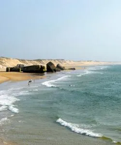 A beautiful view of Capbreton.