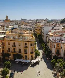 Ein schöner Blick auf Sevilla