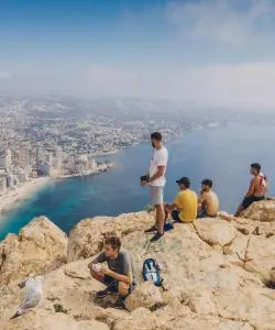 A beautiful view of Calpe.