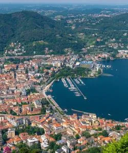 A beautiful view of Como.