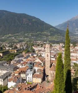 A beautiful view of Merano – a popular city among our users