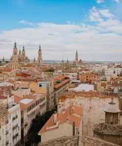 A beautiful view of Zaragoza serviced by Zaragoza Airport