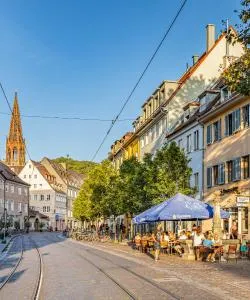 A beautiful view of Freiberg