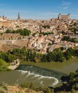 A beautiful view of Toledo