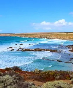 A beautiful view of Port Lincoln serviced by Port Lincoln Airport