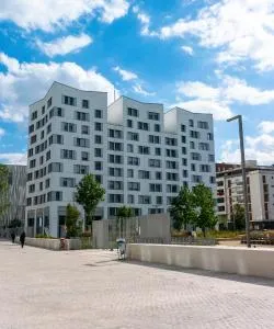 A beautiful view of Aubervilliers