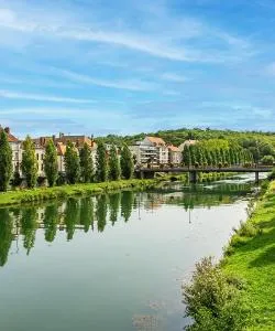 A beautiful view of Melun