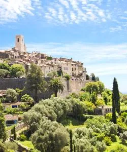 A beautiful view of Vence