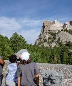 A beautiful view of Rapid City