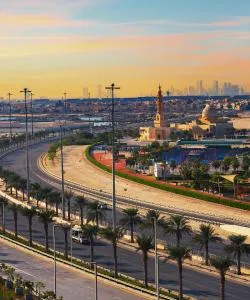 Ein schöner Blick auf Al-Muharraq