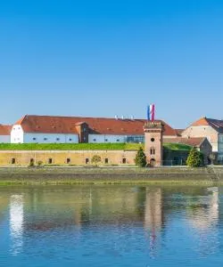 A beautiful view of Osijek serviced by Osijek Airport