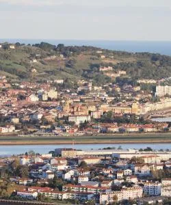 Una bellissima vista di Irún