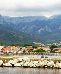 A beautiful view of Skala Potamias – city popular among our users.