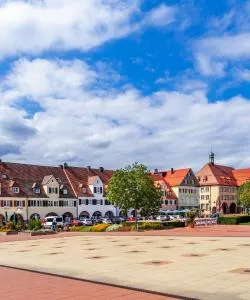 A beautiful view of Freudenstadt.