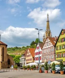 A beautiful view of Esslingen.