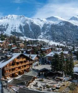 A beautiful view of Verbier – a popular city among our users