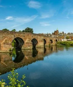 A beautiful view of Dumfries