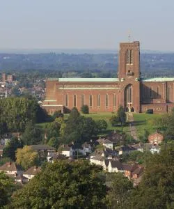 A beautiful view of Guildford