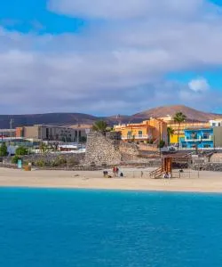 A beautiful view of Puerto del Rosario.