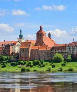 A beautiful view of Grudziądz.