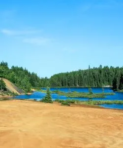 A beautiful view of Sudbury.