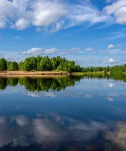 A beautiful view of Ivalo.