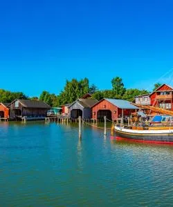 A beautiful view of Mariehamn – a popular city among our users