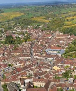 A beautiful view of Lons-le-Saunier