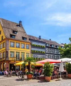 Una bonita panorámica de Offenburg
