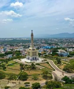 A beautiful view of Santiago de los Caballeros serviced by Cibao International Airport.