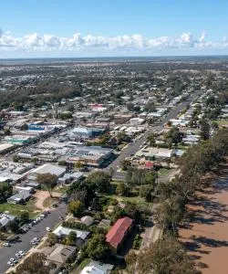 A beautiful view of Goondiwindi.