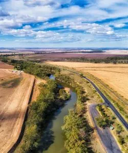 A beautiful view of Moree serviced by Moree Airport