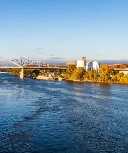 A beautiful view of La Crosse.