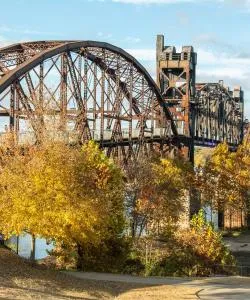 A beautiful view of North Little Rock.