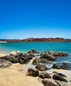 A beautiful view of Karratha serviced by Karratha Airport