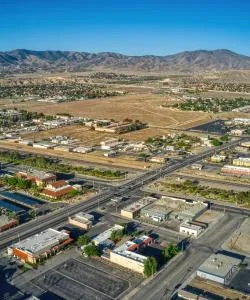 A beautiful view of Palmdale.