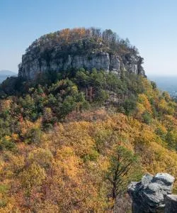 Una bonita panorámica de Mount Airy