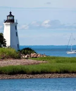 A beautiful view of Bridgeport.