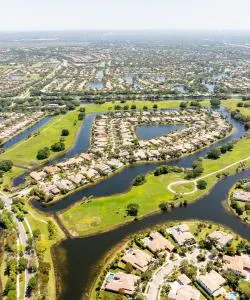 A beautiful view of Coral Springs