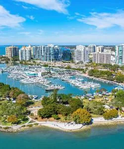 Kaunis näkymä kaupunkiin Florida City