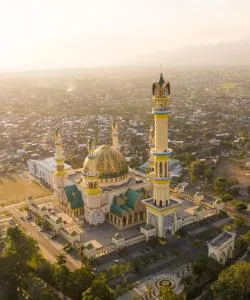 A beautiful view of Mataram serviced by Lombok International Airport