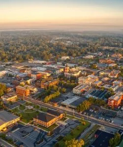 A beautiful view of Statesboro.