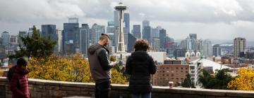 Flug á áfangastaðinn Seattle