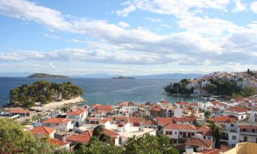 Flights from London to Skiathos Town